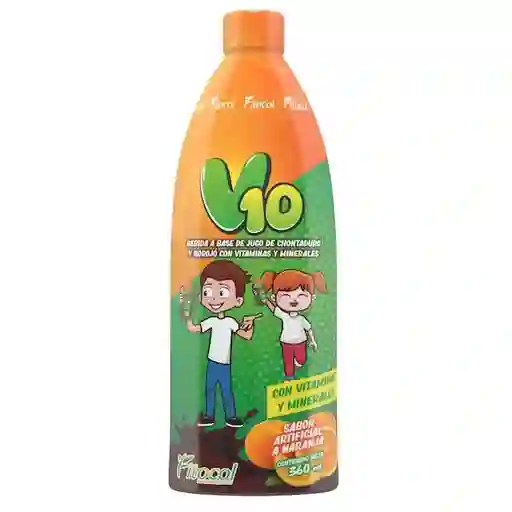 Jarabe V10 Multivitaminico para Niños 360ml