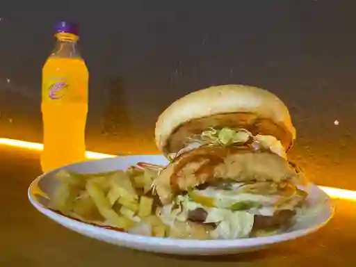 Hamburguesa Mixta O Doble