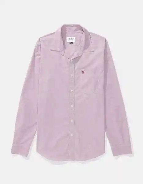 Camisa Hombre Rojo Talla Large 2722608 American Eagle
