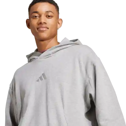Adidas Buzo Szn Lifestyle Hombre Gris Talla L