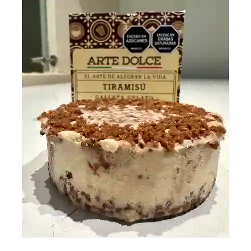 Galleta Gelato de Tiramisu
