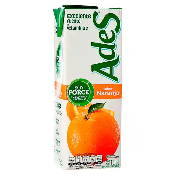 Ades Bebida de Soya Naranja