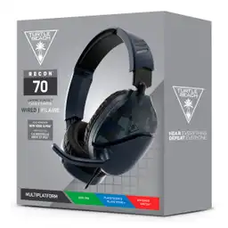 Recon Audífonos Turtlebeach 70p Bluecamo Ps4 70p Blue