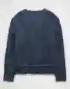 Suéter Tejido Mujer Azul Talla: X-SMALL 1447766 American Eagle