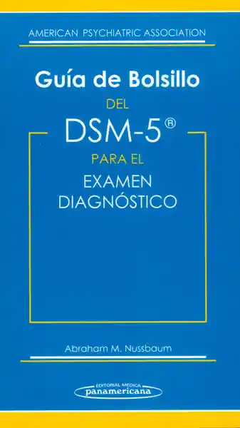 Guía de bolsillo del DSM-5 para el examen diagnóstico