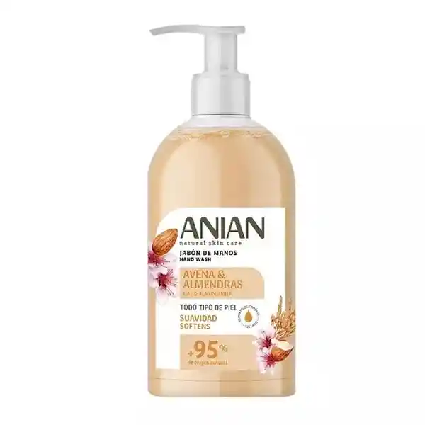Anian Jabón Liquido Avena Almendras
