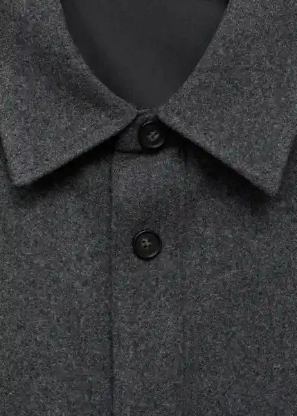Chaqueta Margon Gris Talla M Hombre Mango