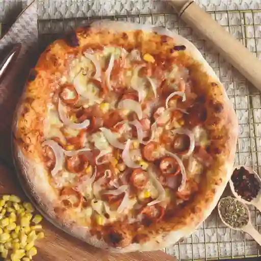 Pizza personal colombiana