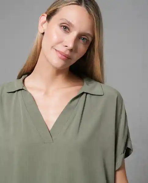 Camisa Mujer Verde L 212 G101_VER190309 Rifle