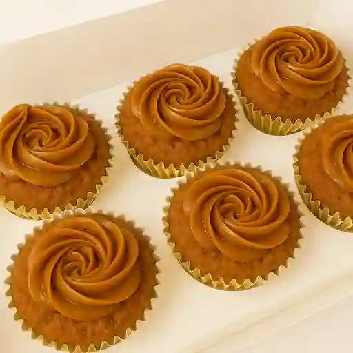 Carrot cupcakes x6 unidades