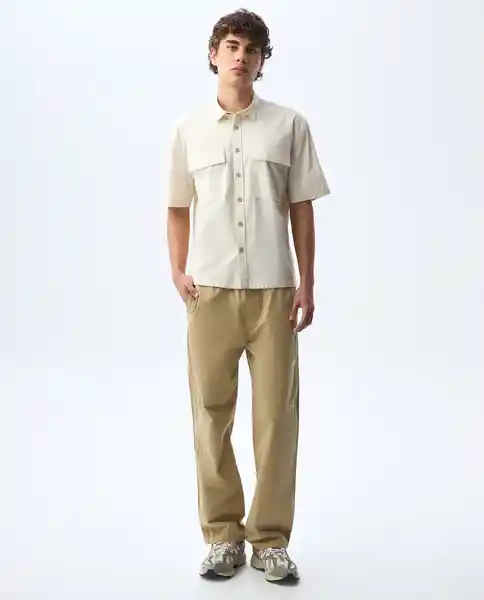 Camisa Hombre Crudo Talla XL 811G003_CRU130905 Americanino