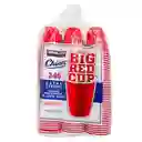 Chinet Kirkland Signature Vasos Rojos Grandes