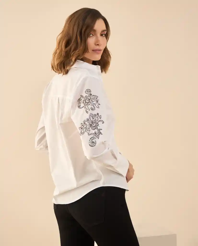 Camisa Blanco 0 Claro Talla S 112G000 Esprit