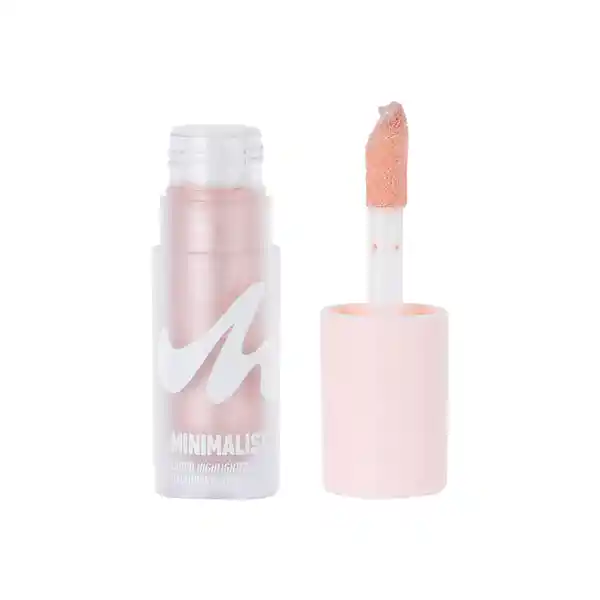 Iluminador Líquido Rose Pink Serie Minimalist 02 Miniso