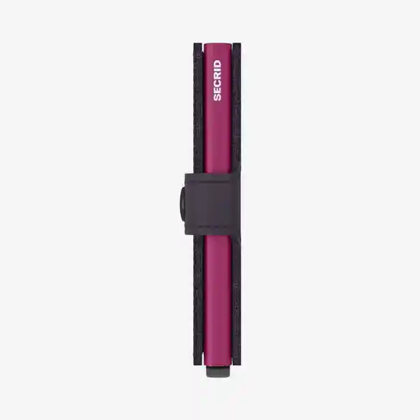 Secrid Billetera Mini Matte Mora Fucsia