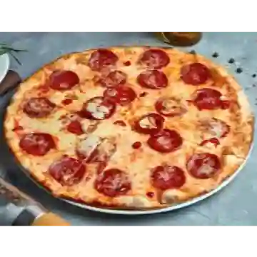 Pizza pepperoni familiar