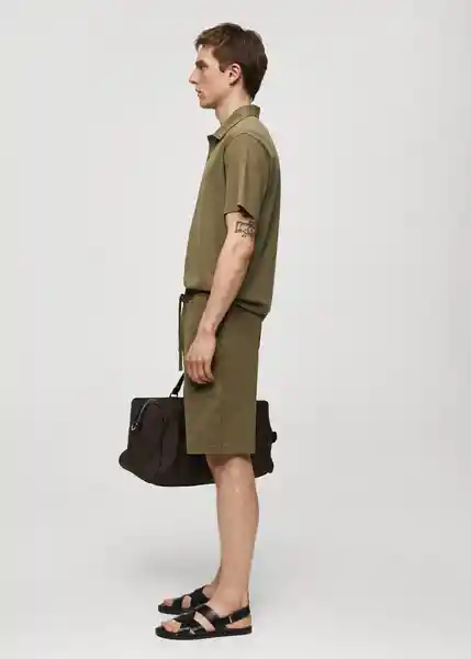 Short Sugars Khaki Talla XXL Hombre Mango