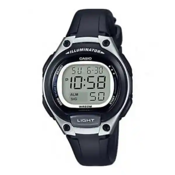 Casio Reloj Digital Silicona Mujer LW-203-1AV