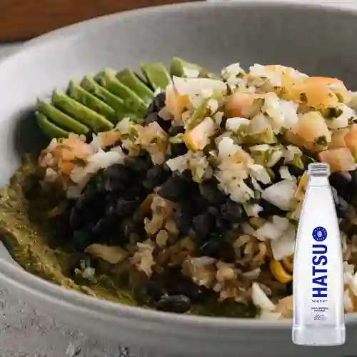 Combo Latino Bowl + Hatsu Mineral Sin Gas 300 ml