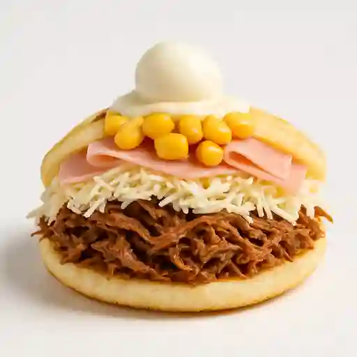 Arepa de Carne Desmechada