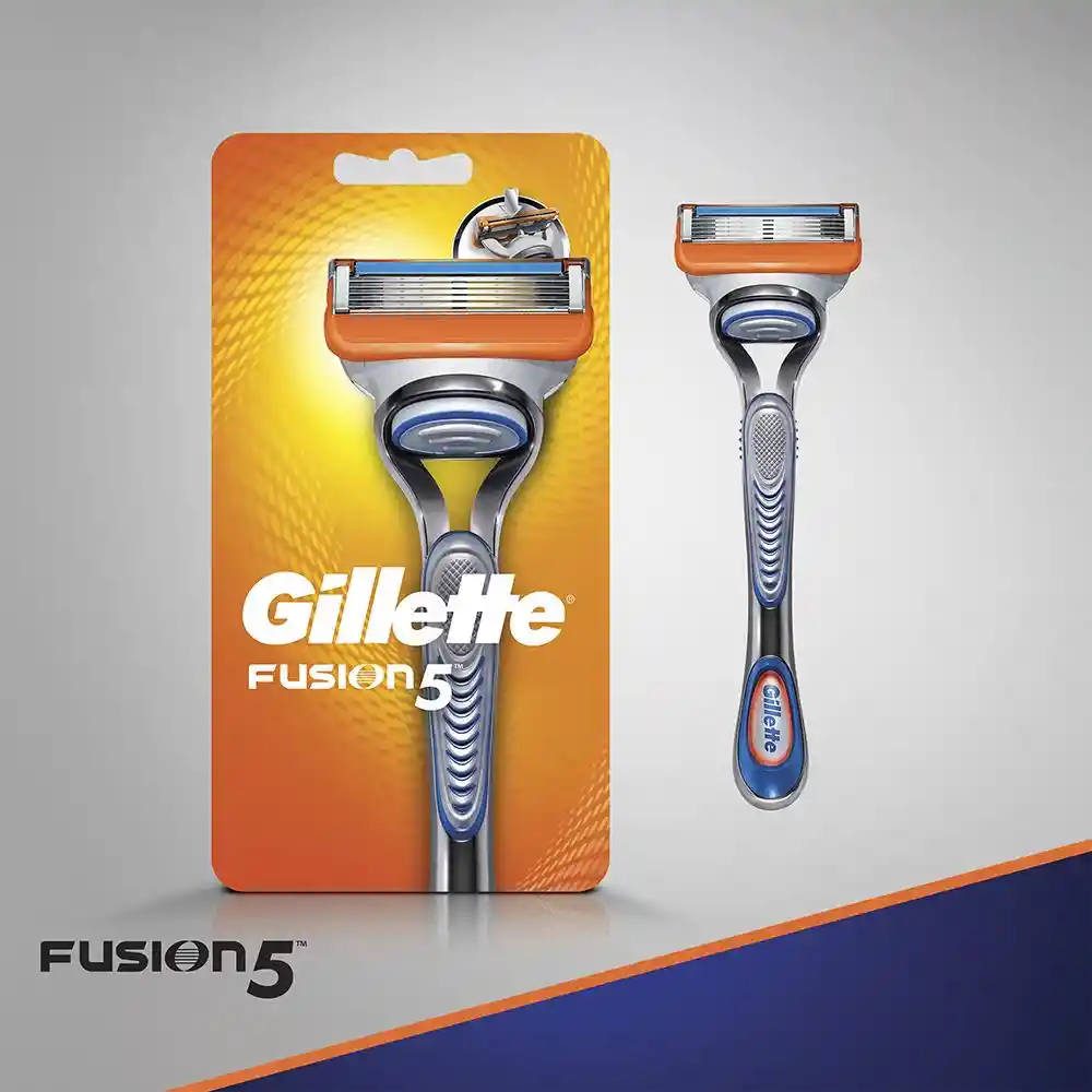 Gillette Repuestos Maquinilla Fusion 5, Caja x 4 Unidades