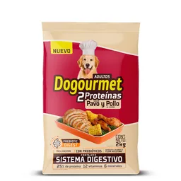 Dogourmet Alimento para Perro Sabor Pavo Y Pollo 2Kg