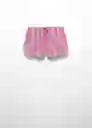 Short Bali Fucsia Talla S Mujer Mango