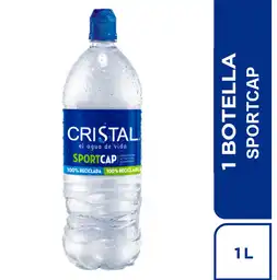 Cristal Agua Sportcap 1000 mL