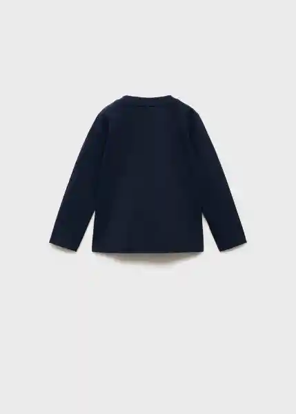 Camiseta Henleyb Navy Talla 72 Niños Mango