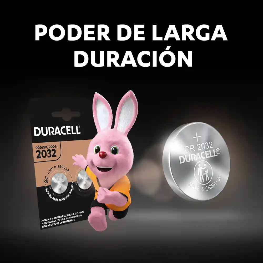 Duracell Pila de Litio Cr 2032