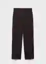 Pantalón Bergen Chocolate Talla 36 Mujer Mango