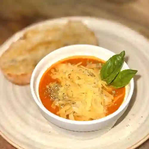 Crema de Tomate y Parmesano