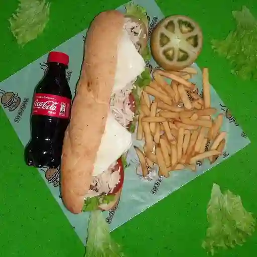 Combo Sándwich de Pollo