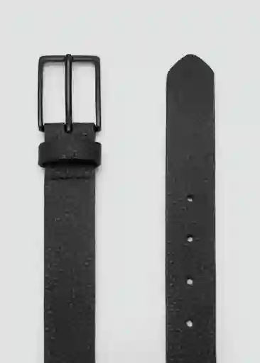 Cinturón Blacky2 Negro Talla 90 Hombre Mango