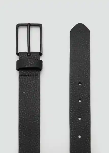 Cinturón Blacky2 Negro Talla 90 Hombre Mango