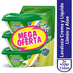 Blancox Tripack Lozacrem Limon + Doypack Limón