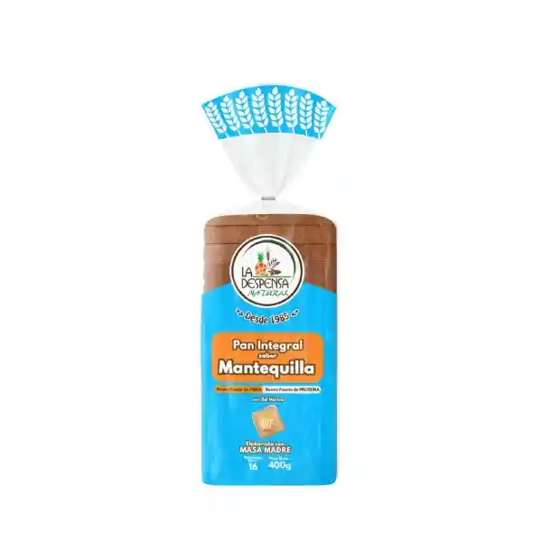 La Despensa Pan Integral Sabor Mantequilla