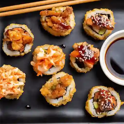 Omasake roll (para los osados del sushi)