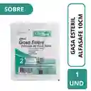 Alfa Safe Sobre de Gasa Estéril Tejida