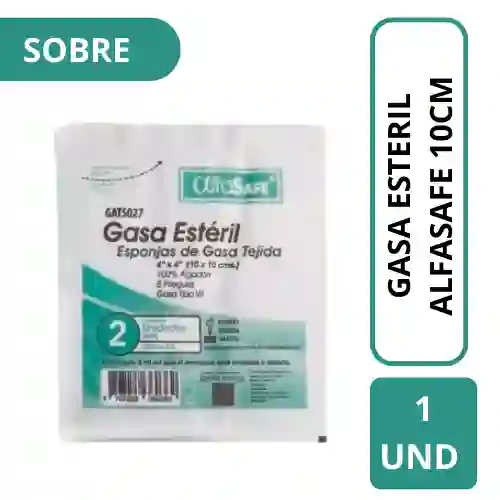 Alfa Safe Sobre de Gasa Estéril Tejida