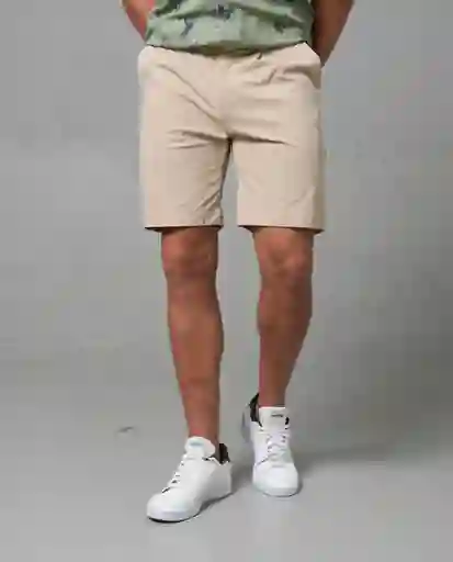 Bermuda Hombre Beige Talla 38 152G001 Rifle