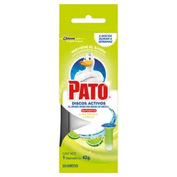 Pato Gel Limpiador Discos Activos Lima Fresca 