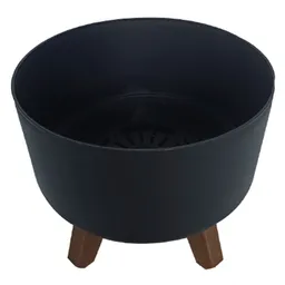 Marres Matera Con Patas Gracia Plástica Negro 18.7 x 23.8 cm