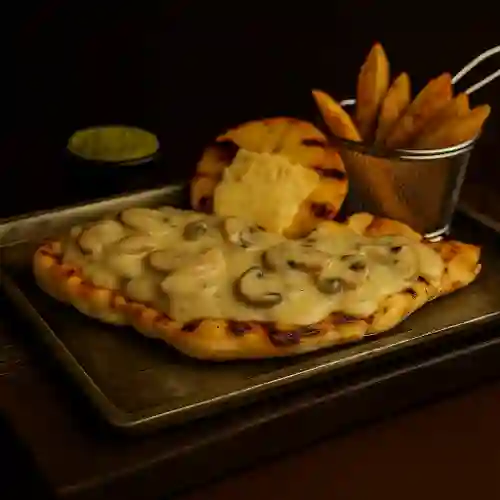 Pechuga en Salsa de Champiñones