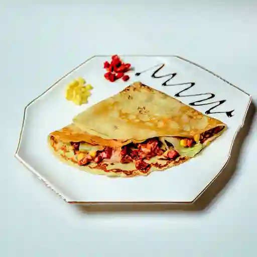 Crepe de Costillas BBQ