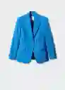 Blazer Americana Minister Celeste Talla XL Mujer Mango