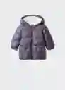 Abrigo Anorak Julong5 Marino Talla 69 Niña Mango
