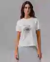 Camiseta Mujer Crudo Lana Claro Talla L 38603 Rifle
