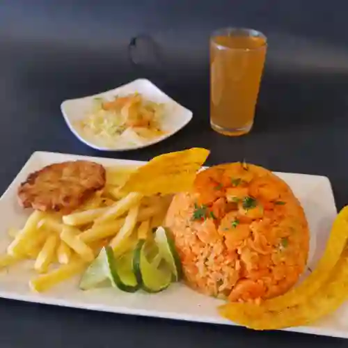 Arroz con Camarones