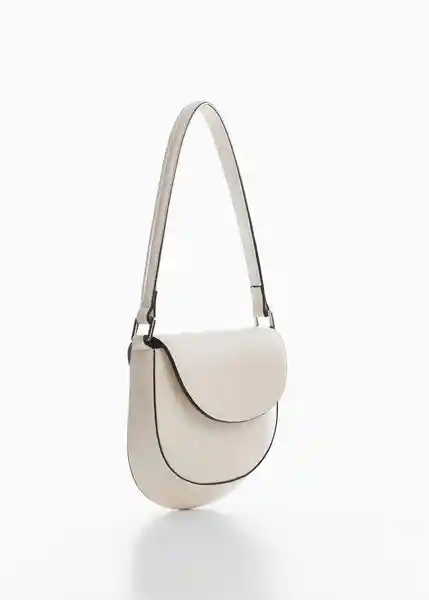 Bolso P Karol Offwhite Talla 99 Mujer Mango